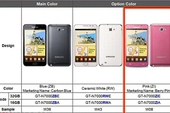 Samsung Galaxy Note màu hồng lỡ hẹn với ngày Valentine