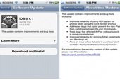 Đã có bản cập nhật iOS 5.1.1