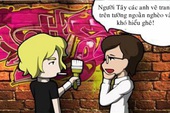 "Nghệ thuật" graffiti của Việt Nam