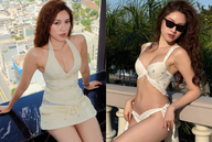 Nữ MC VTV diện bikini thả dáng nuột nà giữa biển Maldives