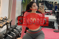 Ăn mặc phản cảm đi tập gym, hot girl khiến người xem "nhăn mặt" vì ái ngại