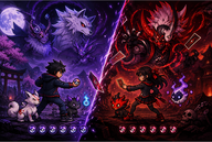 Xuất hiện tựa game mới lại gây sốt trên Steam, là sự kết hợp giữa Yu-Gi-Oh! và Pokémon