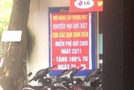 Sốc trước quán net khô máu bá đạo cho chơi miễn phí cả ngày