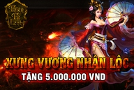 Cộng đồng Thiên Tử Lệnh dậy sóng với event tặng 5 triệu/bang hội