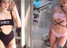 Ngọc Trinh mặc bikini táo bạo, phô diễn tối đa hình thể