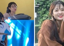 Bị học trò chụp lén khi đang kiểm tra bài cũ, cô giáo dạy Văn khiến dân mạng "đổ đứ đừ" vì nhan sắc siêu cấp dễ thương