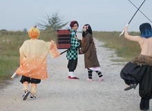 Kimetsu no Yaiba: Ngắm bộ 3 Zen-Tan-Ino tiếp tục tấu hài bước ra đời thật qua loạt ảnh cosplay siêu dễ thương