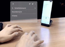 [CES 2020] Samsung ra mắt bàn phím “vô hình”