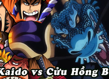 One Piece 992: Những hình ảnh mới nhất về trận chiến giữa Cửu Hồng Bao và Kaido, "9 đánh 1 không chột cũng què"