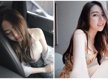 Bị chụp lén khi ngủ gật trong xe, nàng hot girl được cộng đồng mạng đổ xô tìm info, hóa ra cũng là mỹ nhân có tiếng