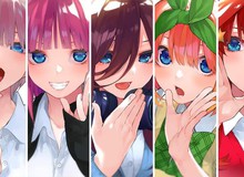 Manga harem "Nhà có năm nàng dâu" kết thúc vừa viên mãn vừa dang dở, "cú lừa ngọt ngào" dành cho tất cả các fan?
