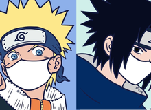 Từ Conan tới Naruto, dàn nhân vật nổi tiếng trong thế giới anime rủ nhau đeo "đồng phục" khẩu trang