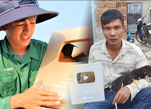 Nghề chính là phụ hồ nhưng vẫn đạt được nút vàng Youtube, đây chính xác là hai Youtuber nghèo mà nghị lực nhất Việt Nam