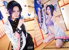 Kimetsu no Yaiba: Trùng trụ Kochou Shinobu khoe vẻ gợi cảm khó cưỡng qua loạt ảnh cosplay đẹp mê hồn