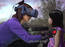 Không cầm nổi nước mắt, người mẹ gặp được con gái quá cố nhờ công nghệ VR
