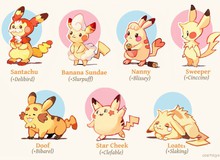 Xem loạt tranh Pokemon được nhân giống chéo loài siêu lạ mắt khiến fan ruột mê mẩn