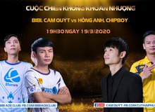 BiBi khẳng định: Đây sẽ là một trận đấu hấp dẫn khi quy tụ 3 "tay chém khét tiếng" nhất của AoE Việt Nam!