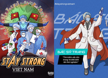Ấn tượng với loạt tranh các bác sĩ Việt hóa thân thành anh hùng Marvel chống lại dịch bệnh