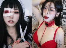 Cosplay hầu gái phiên bản "ác nữ" uất hận, ngó qua ảnh khác mới thực sự bàng hoàng!