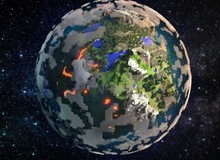 Đã có thể xây dựng bản đồ Trái Đất tỷ lệ 1:1 trong Minecraft, mời anh em tham gia