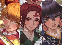 Say mê ngắm loạt fan art Kimetsu no Yaiba đầy ma mị và tận hưởng niềm vui khi Mugen Train ấn định ngày công chiếu