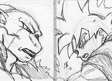 Hé lộ bản phác thảo manga Dragon Ball Super chương 59: Goku dùng Bản năng vô cực tấn công Moro