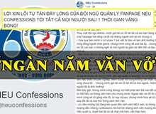 NEU Confessions hồi sinh, đăng bài xin lỗi game thủ Việt nhưng bị cho là "Hà Nội ngàn năm văn vở"