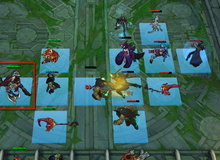 Riot chia sẻ hình ảnh về Đấu Trường Chân Lý thuở sơ khai - Sàn đấu dọc, Tahm Kench 'ăn quân trả vàng'