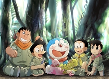 Bộ tranh Doraemon và bè bạn siêu đáng yêu dành cho các fan hâm mộ mèo máy