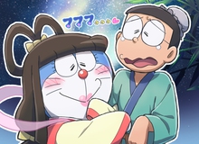 Loạt tranh Doraemon và gia đình Nobi dành cho hội fan mèo máy