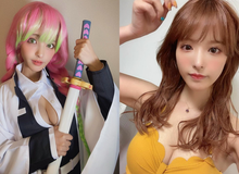 Ngắm mỹ nhân 18+ Nhật Bản Kana Momonogi cosplay Luyến Trụ trong Kimetsu no Yaiba