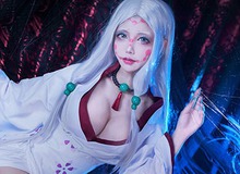 Cực phẩm cosplay Mẹ Quỷ Nhện "ngực bự" trong Kimetsu no Yaiba, nhìn chỉ thấy... đáng yêu chứ không hề đáng sợ