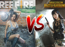 Tan chảy với màn "cung đấu" của nữ game thủ PUBG Mobile và Free Fire xem ai xinh đẹp, “bốc lửa” hơn