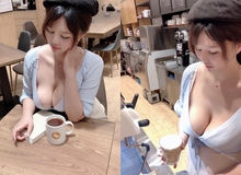 Cộng đồng mạng bất ngờ với cô chủ quán cafe xinh như hot girl, tưởng là chụp ảnh làm màu hóa ra công việc thật