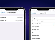 iOS 14 cho phép người dùng 'gõ vào lưng iPhone' để khoá máy, chụp ảnh màn hình, về Home...