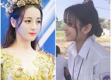 Sở hữu góc nghiêng giống hệt Địch Lệ Nhiệt Ba, hot girl 10x được cư dân mạng lũ lượt hỏi xin info