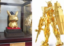 Xuất hiện phiên bản Pikachu và Gundam bằng vàng ròng nguyên chất, giá bán gây sốc khiến cộng đồng mạng ngỡ ngàng