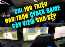 Choáng: YouTuber 9x chi 100 triệu, bao trọn Cyber Game để cày view cho "Sếp Tùng"