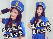 Rũ bỏ hình tượng thơ ngây, nữ ca sĩ Trung Quốc gây sốc khi khoe trọn vòng 1 'bức thở' với bộ ảnh cosplay Caitlyn của LMHT