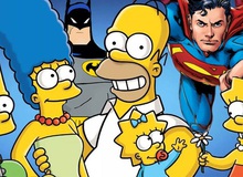 Chỉ với một khung tranh, nhân vật của The Simpsons đã trở thành một phần của đa vũ trụ truyện tranh DC