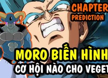 Hé lộ bản phác thảo Dragon Ball Super chap 62: Trai đẹp Moro bón hành cho Vegeta, Hoàng tử saiyan không còn "gáy" được nữa