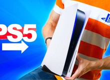 PS5 có trọng lượng khoảng 4,78kg, nặng gần gấp đôi PS4