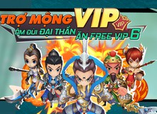 Tặng Free VIP 6 vĩnh viễn bảo sao game Kiếm Khách Ca Ca VTC được lòng game thủ