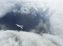 Thử thách bay xuyên qua siêu bão nhiệt đới trong Microsoft Flight Simulator 2020