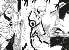 Boruto chapter 50: Naruto và Sasuke bị Isshiki Otsutsuki "bón hành" tơi tả, Boruto ra tay ứng cứu