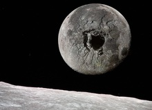 Nếu khoan một hố sâu 3000km xuyên qua tâm của Mặt Trăng, chúng ta sẽ nhìn thấy được gì?