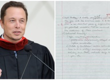 "Ngoáy" nhẹ vài chữ thời còn làm trợ giảng, Elon Musk giúp sinh viên kiếm bộn, bán đấu giá bài luận văn với giá gần 200 triệu