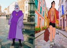 Khi các nhân vật hoạt hình Disney diện trang phục hiện đại xuống phố, toàn fashionista "thời thượng" khiến ai cũng phải trầm trồ