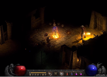 Đánh boss cực đỉnh trong Diablo II: Resurrected, đồ họa 4k mãn nhãn