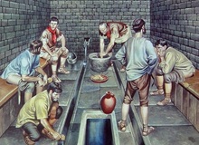 Kinh dị chuyện nhà vệ sinh công cộng thời La Mã, nơi tất cả mọi người chùi chung bằng 1 cái que